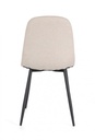 4x Sedia Irelia 52,5x42,5x90 in tessuto