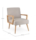 Poltrona Veriana Cloud 64.5x72x82