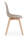 4x Sedia sistema Tortora 51.5x46.5x86