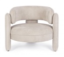 Poltrona beige 94x88x73 cm