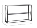 Consolle vetro 120x32x75