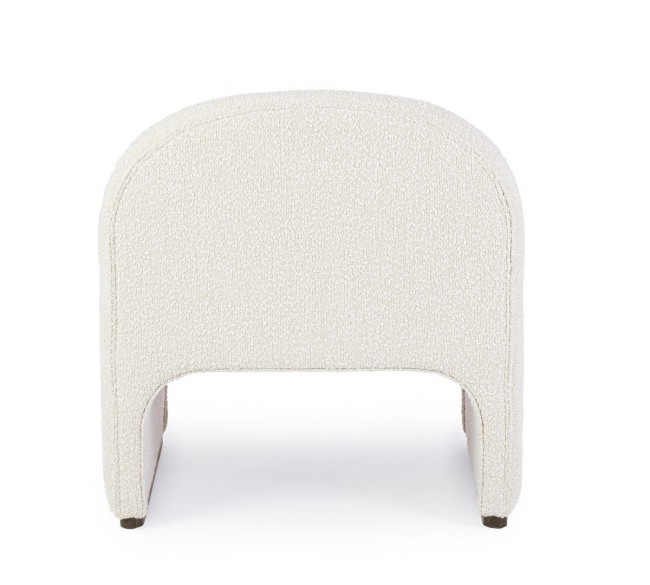 Poltrona bassilla 71x69x72.5h in bouclé