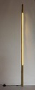2x Lampada da terra tubo bamboo 200x4.5x4.5h