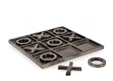 Decorazione tris fate antracite 28x28