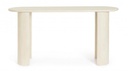 Consolle in legno naturale 147x45x76