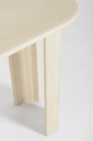 Consolle in legno naturale 147x45x76