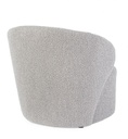 Poltrona grigia boucle 79.5x75.5x72