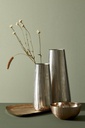 Vaso chisel argento D.19x45h in metallo