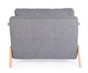 Divano letto 1p grigio 95x96x79 cm