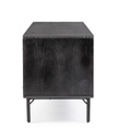 Mobile porta TV 160x40x50 in legno nero