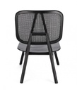 Poltrona lounge nera 67x80x91.5 cm