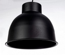Lampadario antracite D.28x25h in metallo