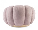 Poltrona girevole florel rosa antico 86x62x72