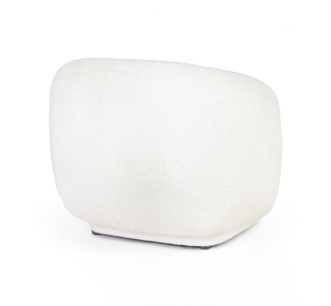 Poltrona Tecla bianco 93x87x73 cm