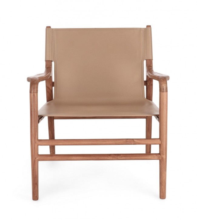 Poltrona lounge 70x72x79 in pelle
