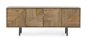 Mobile porta tv 140x32.5x53 in legno