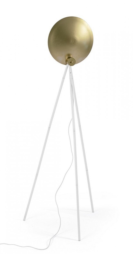 Lampada da terra treppiede 87x56x155h in metallo