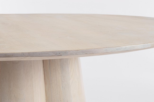 Tavolo rotondo in legno D.120 x 77h