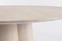 Tavolo rotondo in legno D.120 x 77h
