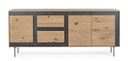 Credenza in legno 200x45x85