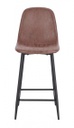 2x Sgabello cucina ecopelle 46x39x92 cm