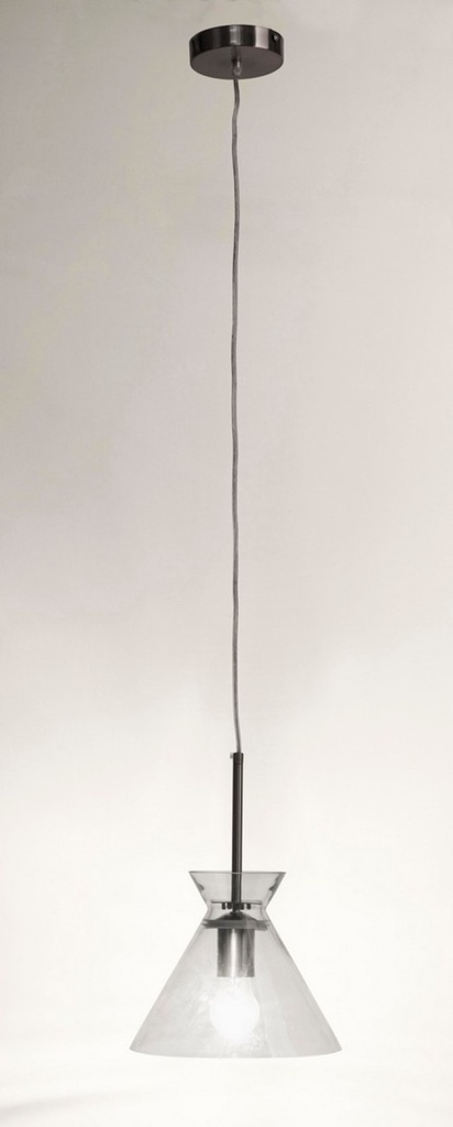 Lampadario 1 luce D.24x160h metallo