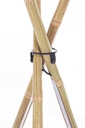 2x Lampada treppiede bamboo 51x47x109h