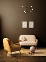 Mappamondo decorativo D.30x35h in plastica
