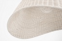 4x Lampadario cupola bianco 62.5x53.5x35.5h