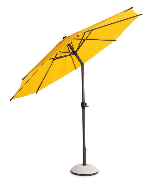 Ombrellone antracite mimosa D.300 x 240 h