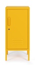 Comodino giallo 40x35x76h in acciaio