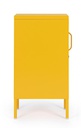 Comodino giallo 40x35x76h in acciaio