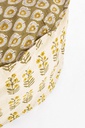 Pouf avorio 65x65x25 in tessuto