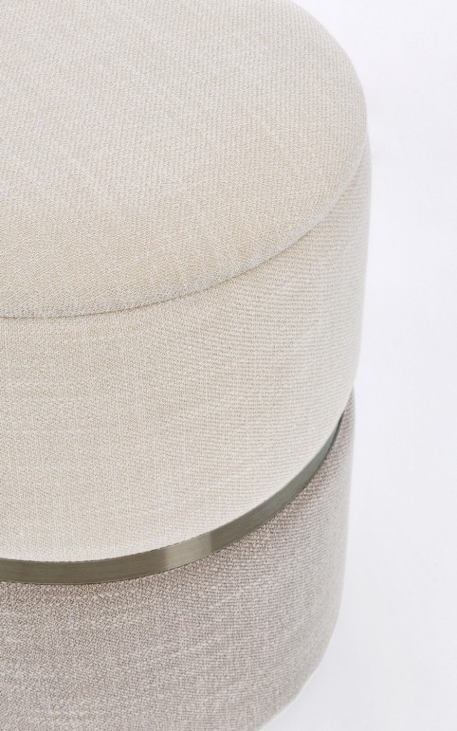 Pouf contenitore radinka 31.5x38, 36x44 grigio