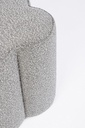 Pouf cointa grigio 40x40x45 h