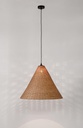 2x Lampadario gabon marrone D.60x46,5h
