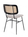2x Sedia glenna naturale 45x59x80.5