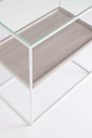 Mobiletto 2P in vetro 55x35x62.5