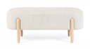 Panca dayla naturale 108x41.5x48 in boucle