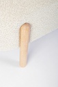 Panca dayla naturale 108x41.5x48 in boucle