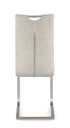 4x Sedia in ecopelle 42x56x102h