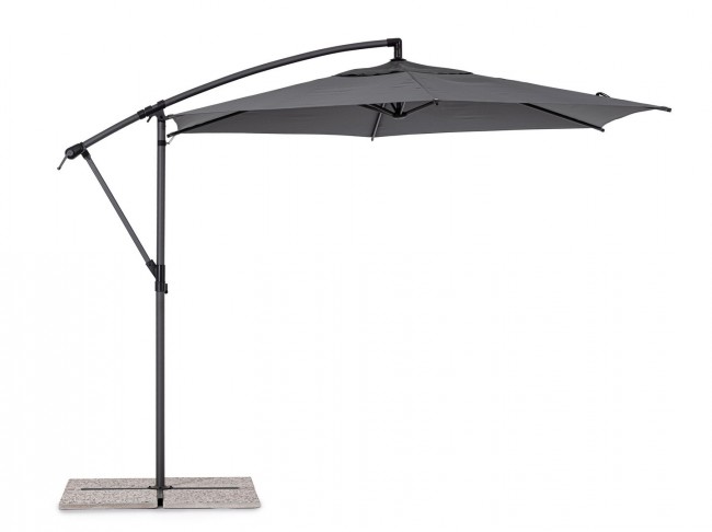 Ombrellone braccio 3m antracite D.300x248h