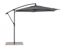 Ombrellone braccio 3m antracite D.300x248h