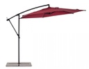 Ombrellone braccio 3m ant-burgundy D.300x248h