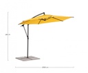 Ombrellone braccio 3m D.300x248h ant-mimosa