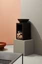 Braciere nero 60x60x31h