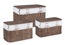 Oggetti simplici rettangolari 56x33x33h, 61x36x38h, 66x41x43h