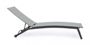 Lettino c-ruote antracite 63x195x91