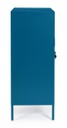 Credenza blu 40x80x101,5h in acciaio