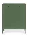 Credenza verde 40x80x101,5h in acciaio